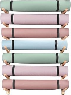 Opciones para Almacenar Esterillas de Yoga Sin Soporte de Suelo