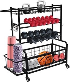Aprende a montar un organizador para bloques de yoga en casa