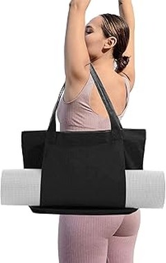 ¿Qué son las bolsas de yoga tipo tote y cómo se utilizan?