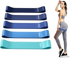 Los mejores ejercicios con bandas elásticas mini para yoga en casa