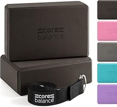 Rango de precios de sets de yoga con bloques y correa