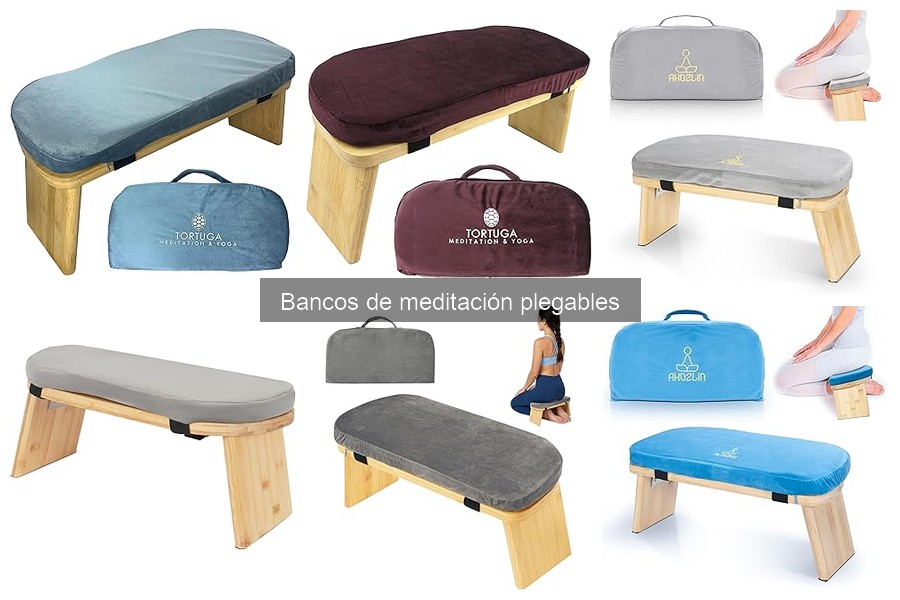Alternativas a bancos de meditación plegables para tu práctica