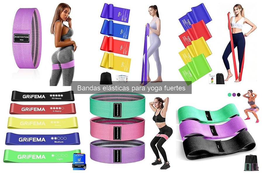Alternativas a bandas elásticas para yoga fuertes