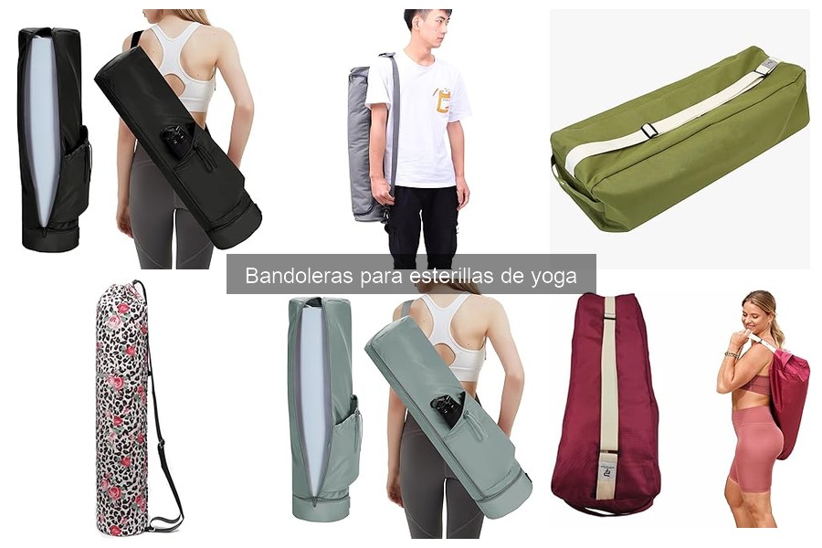 Alternativas a bandoleras para transportar esterillas de yoga
