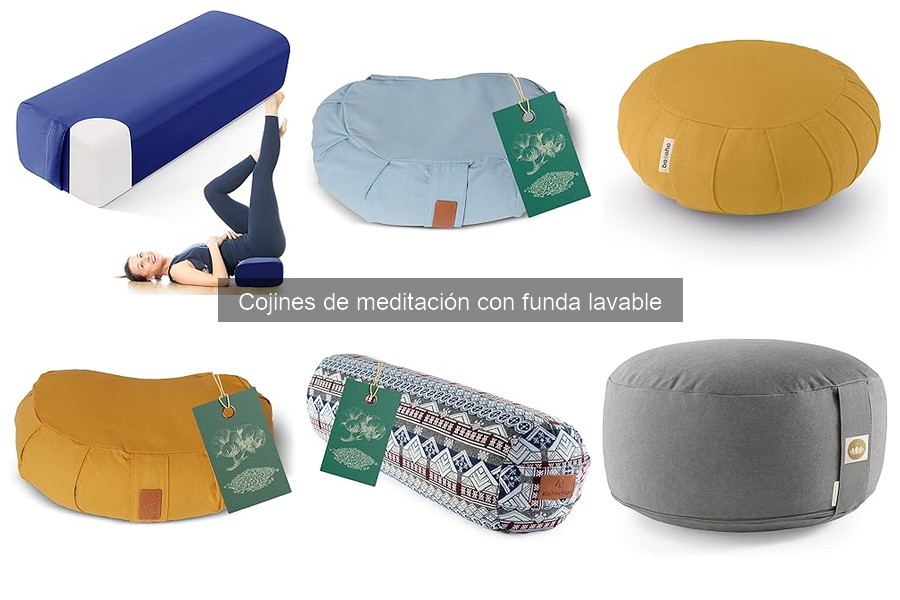 Alternativas a cojines de meditación con funda lavable