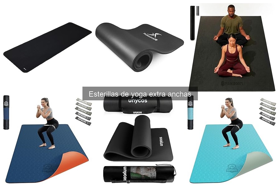 Alternativas a esterillas de yoga extra anchas para practicar