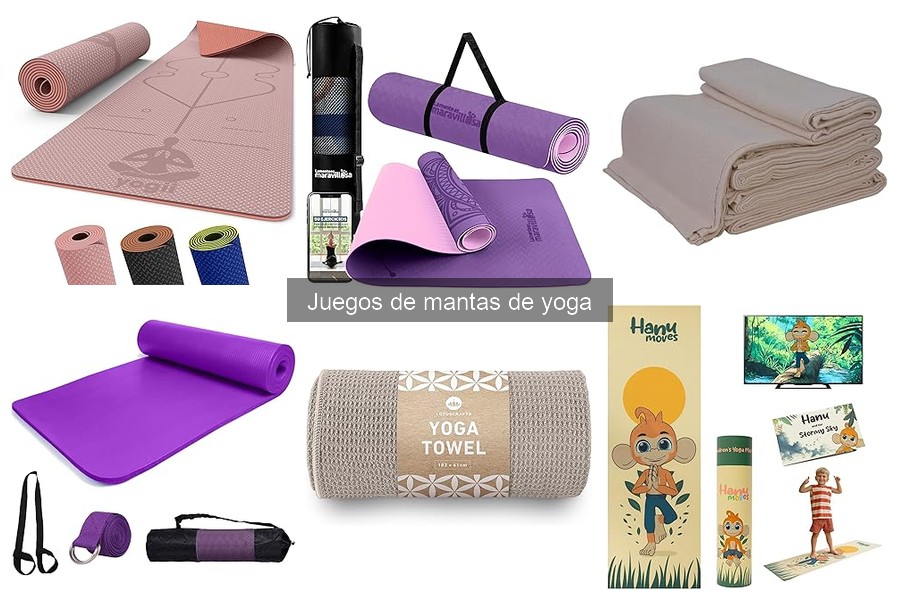Alternativas a juegos de mantas de yoga para tu práctica