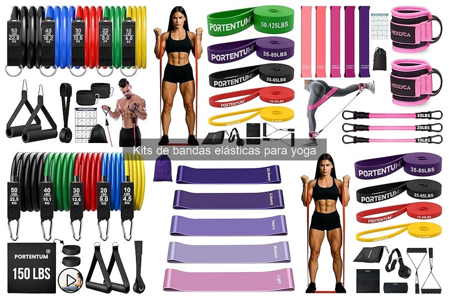 Alternativas a las bandas elásticas en yoga: opciones efectivas
