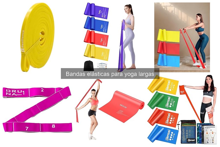 Alternativas a las Bandas Elásticas Largas para Yoga