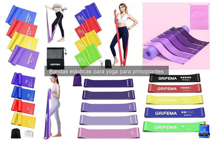 Alternativas a las bandas elásticas para yoga en casa