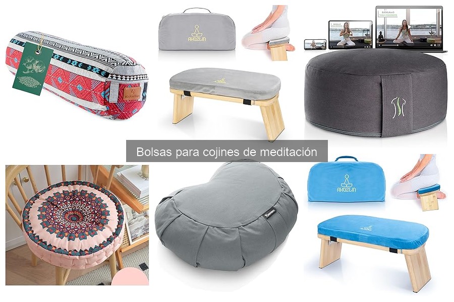 Alternativas a las bolsas para cojines de meditación