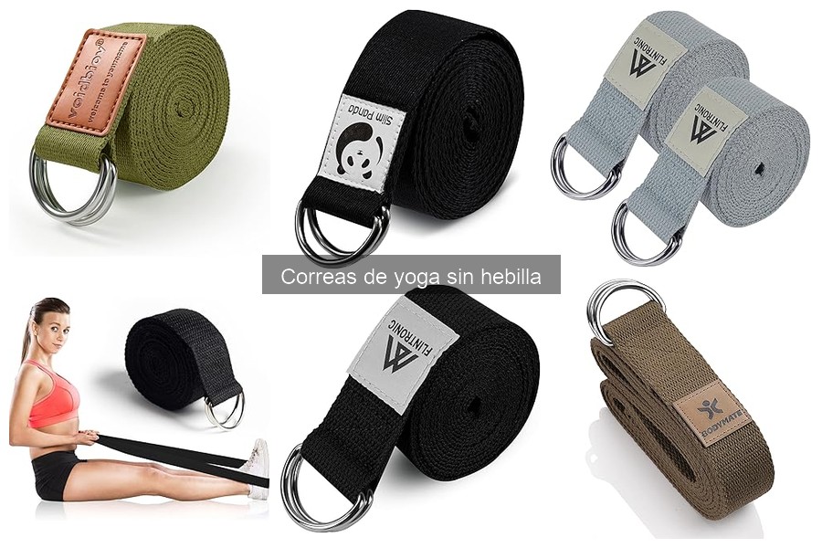 Alternativas a las correas de yoga sin hebilla
