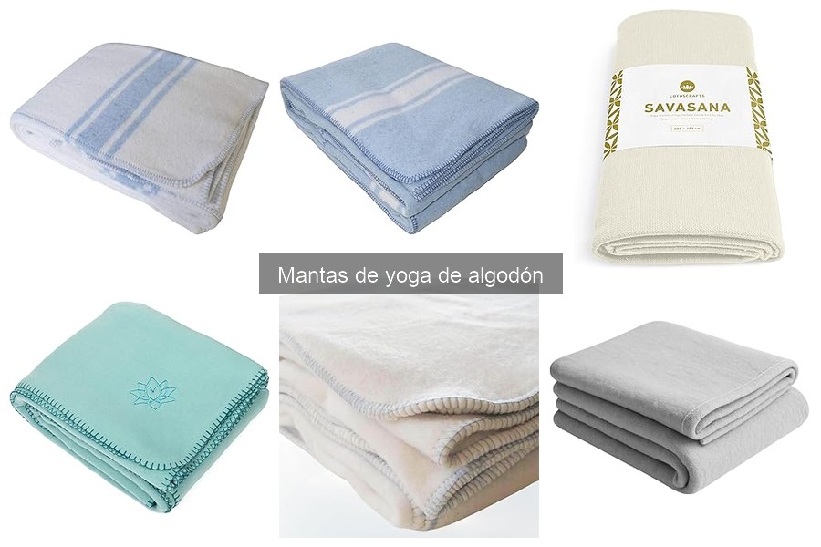 Alternativas a las mantas de yoga de algodón para elegir