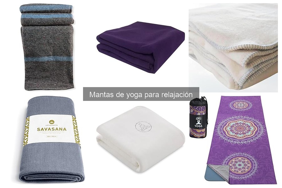 Alternativas a las mantas de yoga para relajación