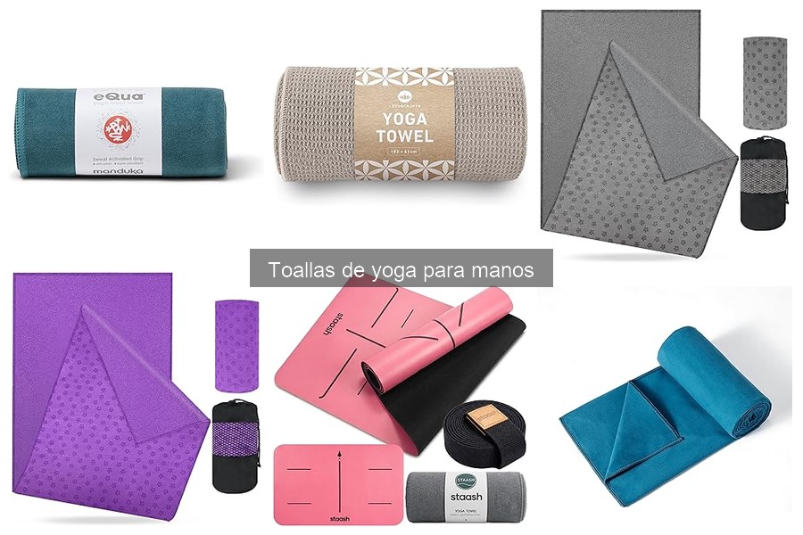 Alternativas a las toallas de yoga para manos