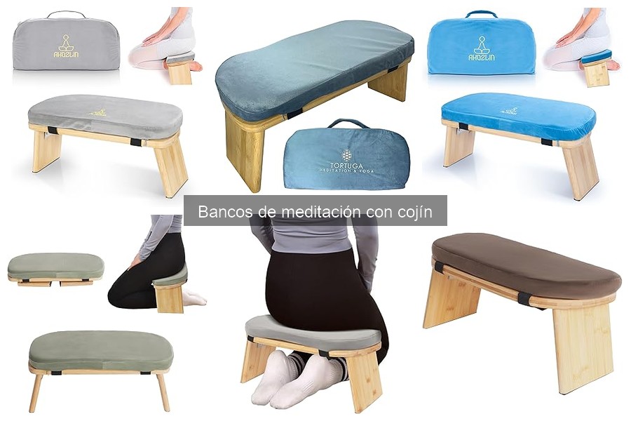 Alternativas a los bancos de meditación con cojín