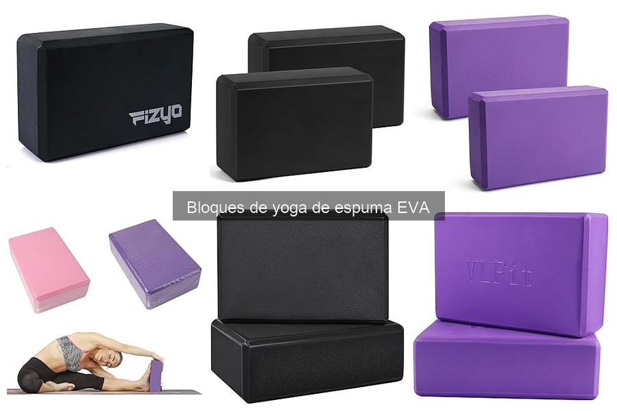 Alternativas a los bloques de yoga de espuma EVA