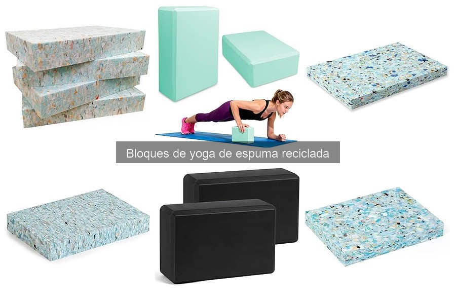 Alternativas a los bloques de yoga de espuma reciclada