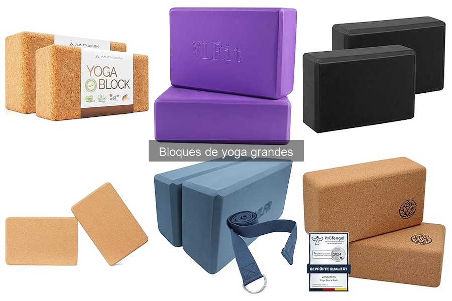 Alternativas a los bloques de yoga grandes para practicar en casa