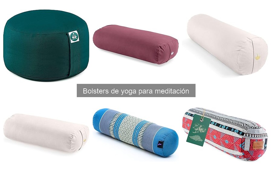 Alternativas a los bolsters de yoga para meditación