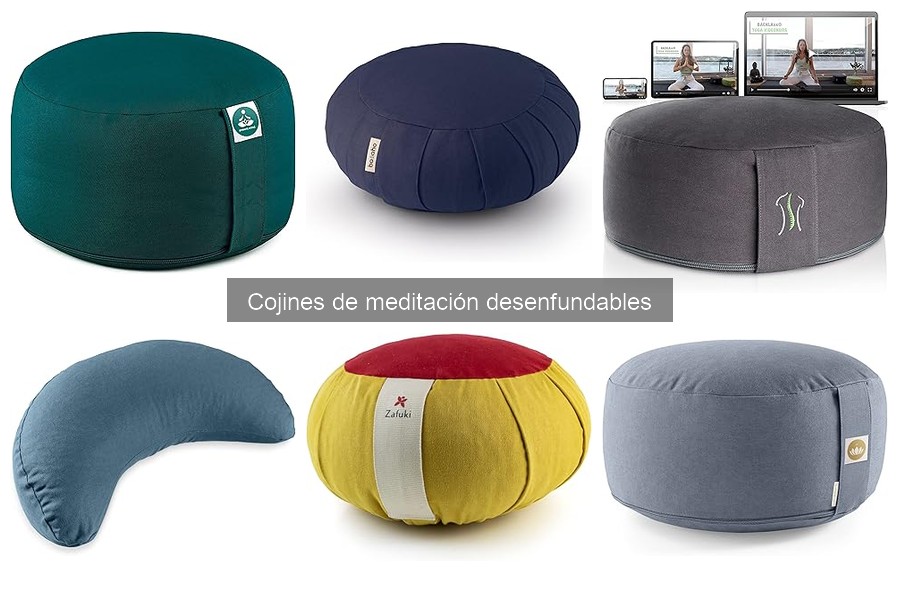 Alternativas a los cojines de meditación desenfundables