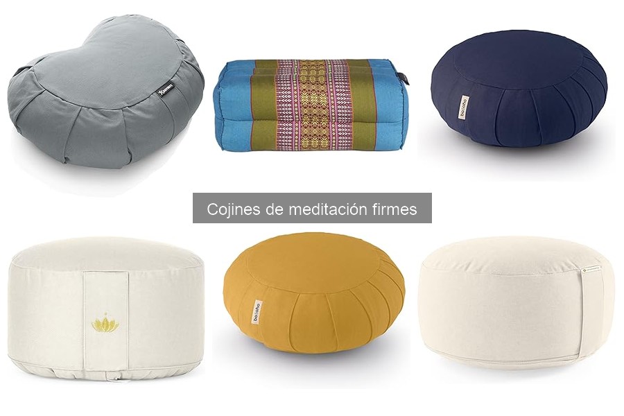 Alternativas a los cojines de meditación firmes