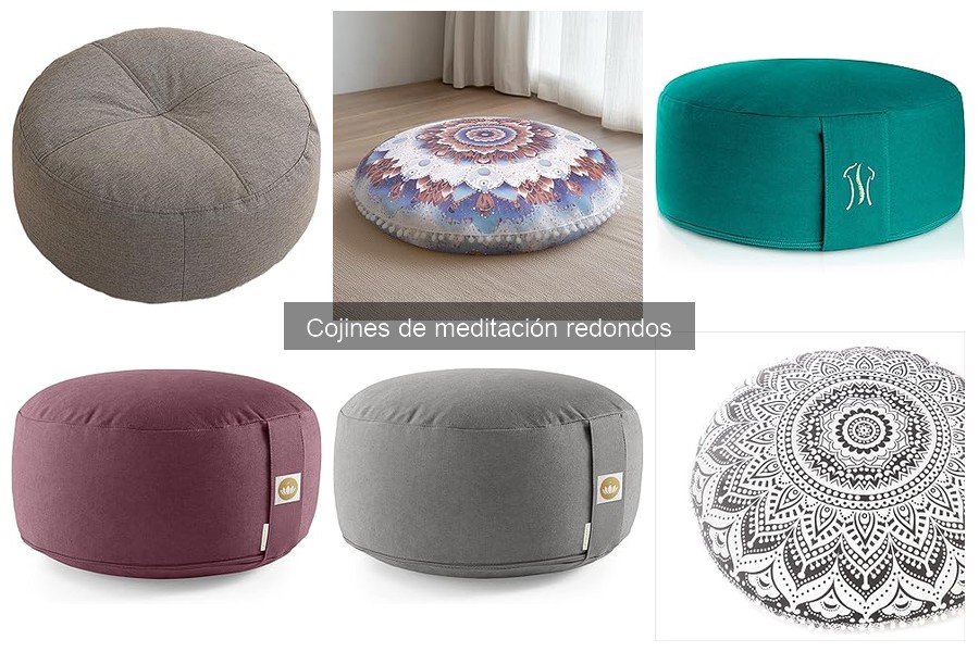 Alternativas a los cojines de meditación redondos