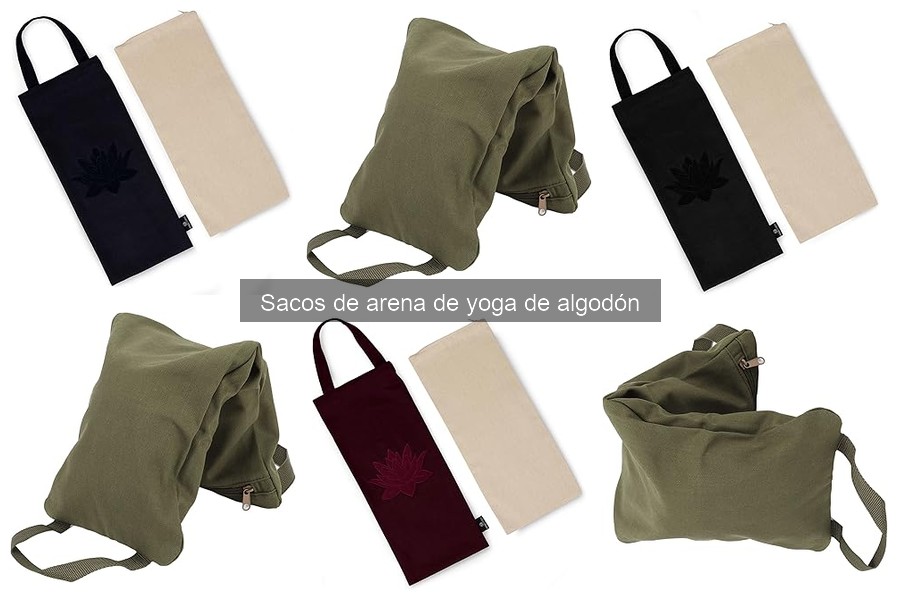 Alternativas a los sacos de arena de yoga de algodón