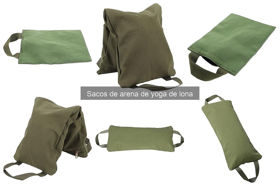 Alternativas a los Sacos de Arena de Yoga de Lona