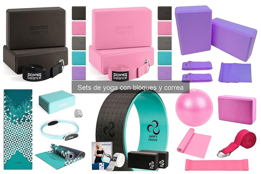 Alternativas a los Sets de Yoga con Bloques y Correa
