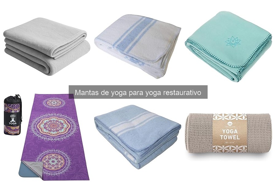 Alternativas a mantas de yoga para yoga restaurativo
