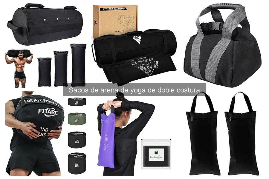 Alternativas a sacos de arena de yoga de doble costura