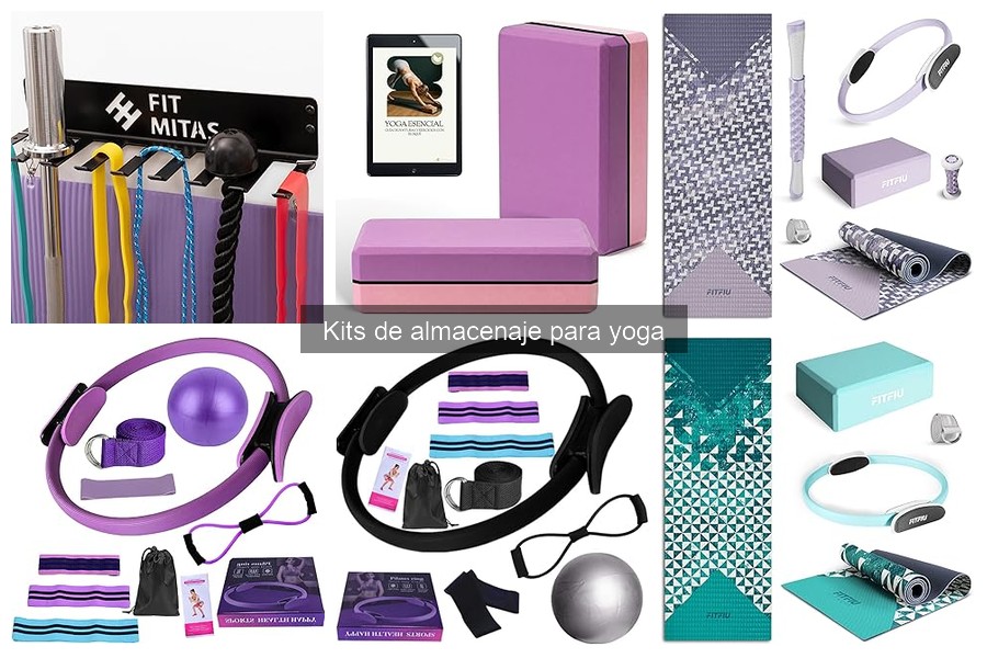 Alternativas creativas a kits de almacenaje para yoga