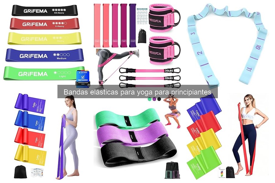 Bandas elásticas para yoga: uso seguro con lesiones