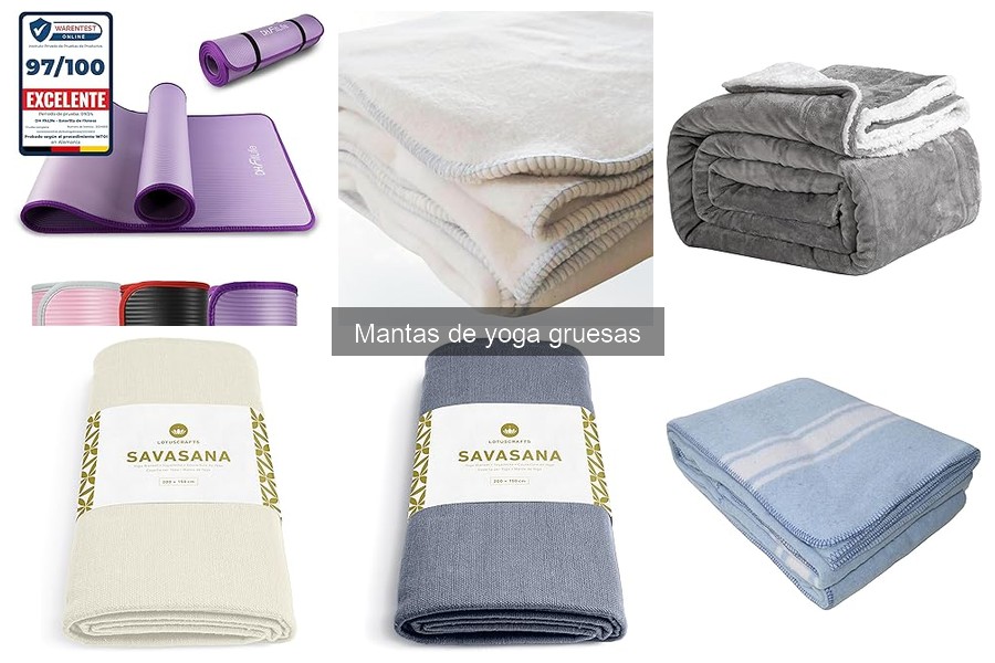 Beneficios de las mantas de yoga gruesas para meditar