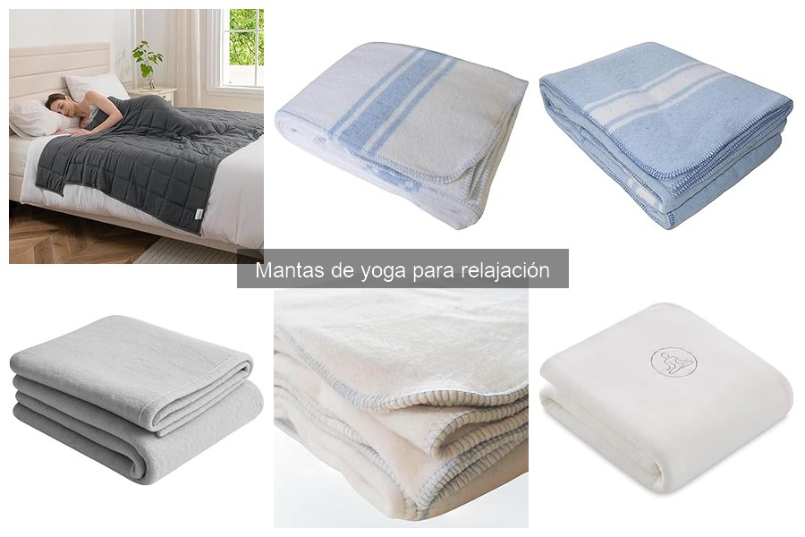 Beneficios de las mantas de yoga para la relajación