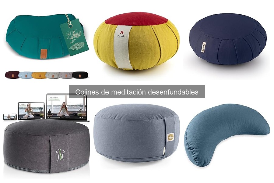 Beneficios de los cojines de meditación desenfundables