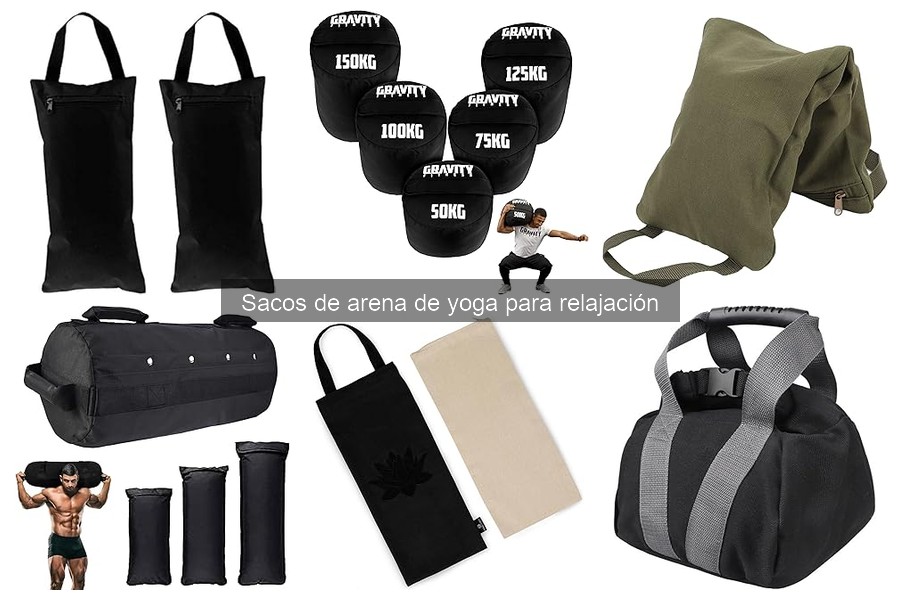 Beneficios de usar sacos de arena en yoga para relajación
