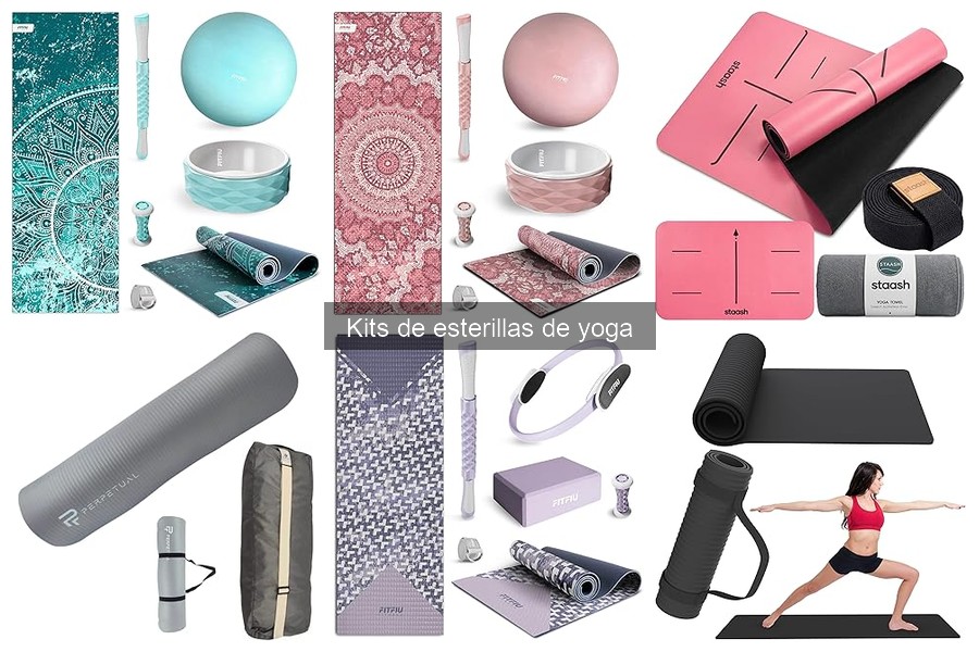 Beneficios de usar un kit de esterillas de yoga en casa