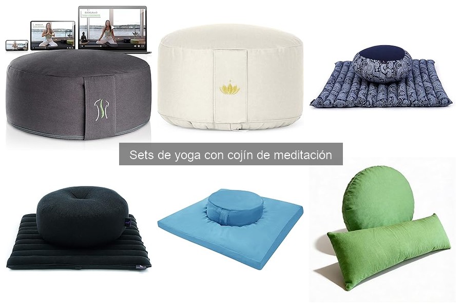 Beneficios de usar un set de yoga con cojín de meditación