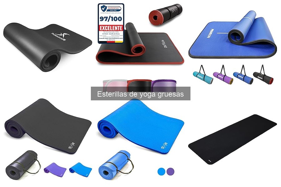 Beneficios y características de las esterillas de yoga gruesas