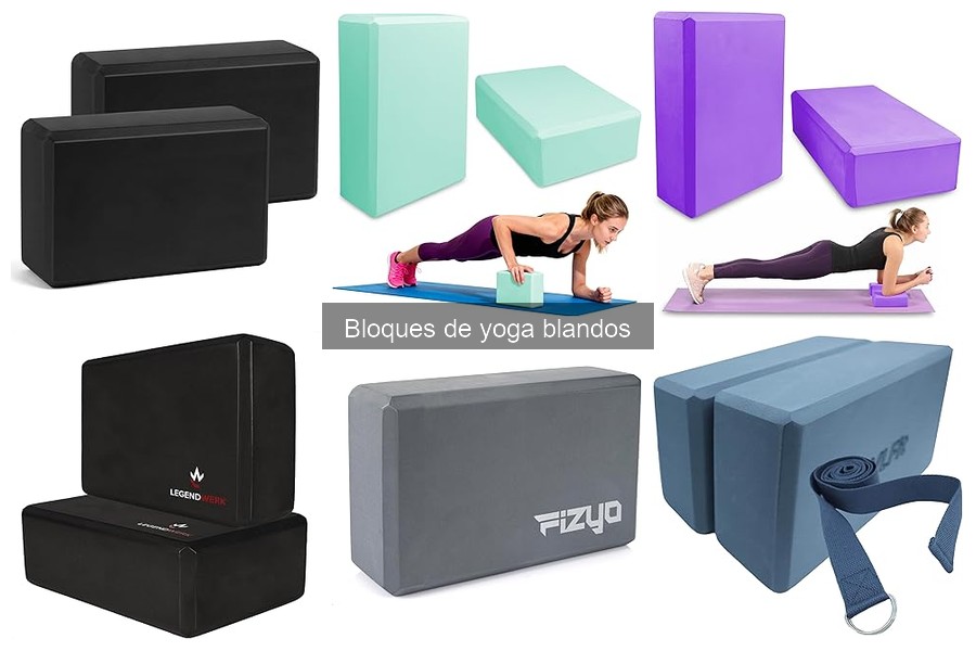 Bloques de yoga blandos: características y beneficios