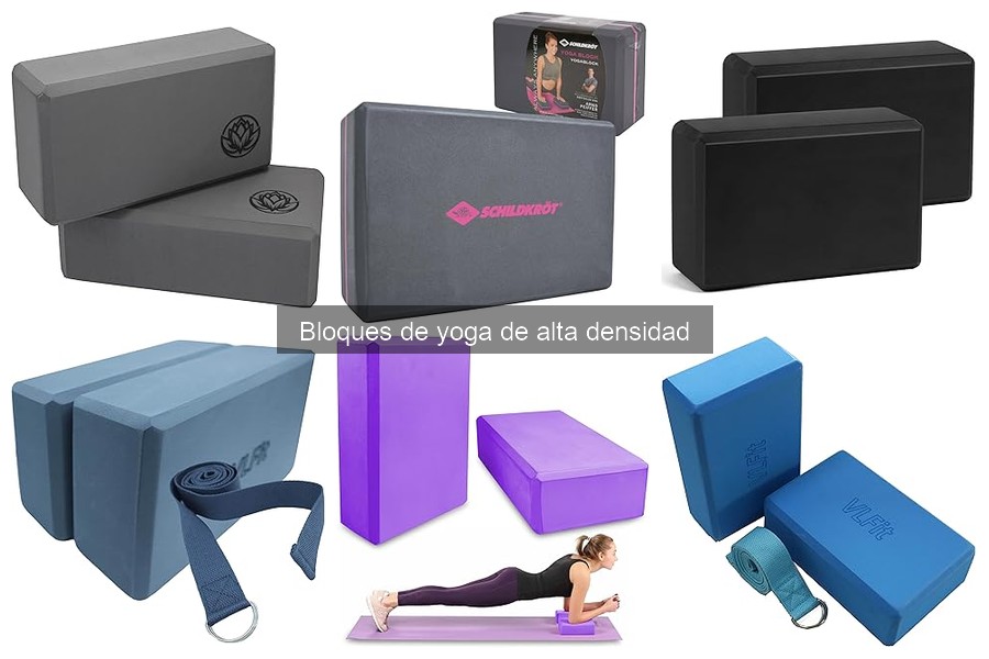 Bloques de yoga de alta densidad para terapia y rehabilitación