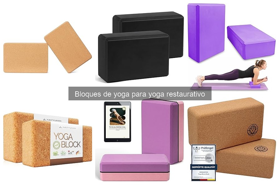 Bloques de yoga restaurativo: qué son y sus características