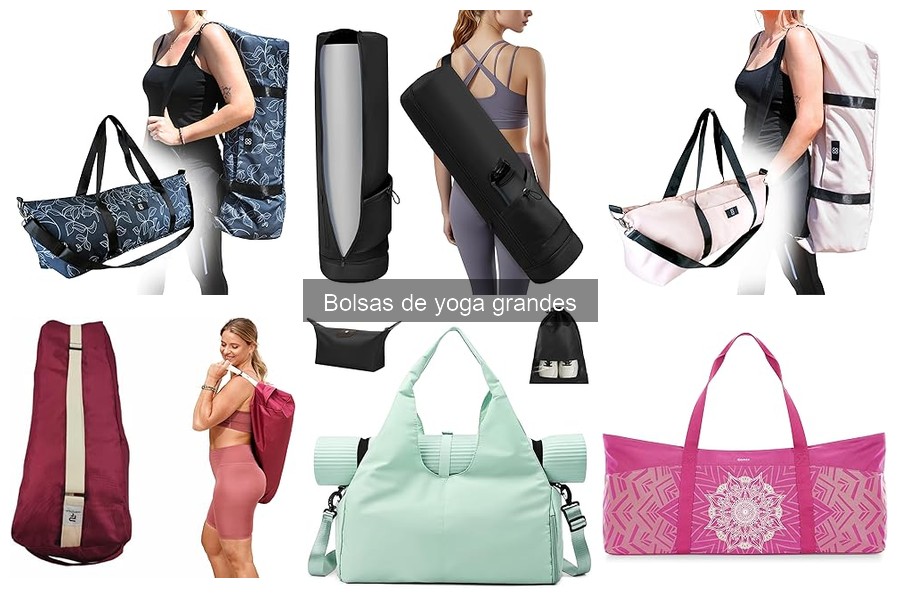 Características esenciales de bolsas de yoga grandes