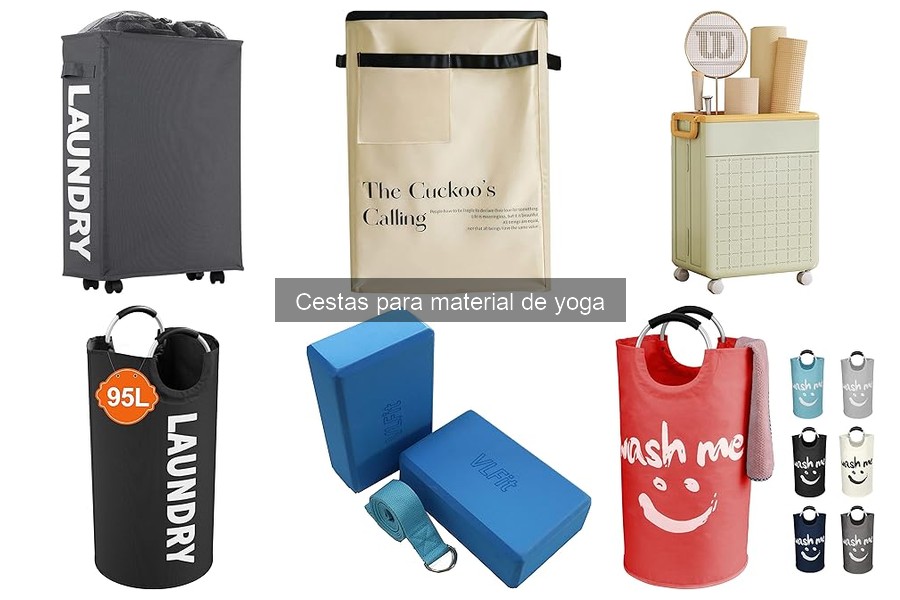 Cestas personalizadas para material de yoga: ¡Únicas para ti!