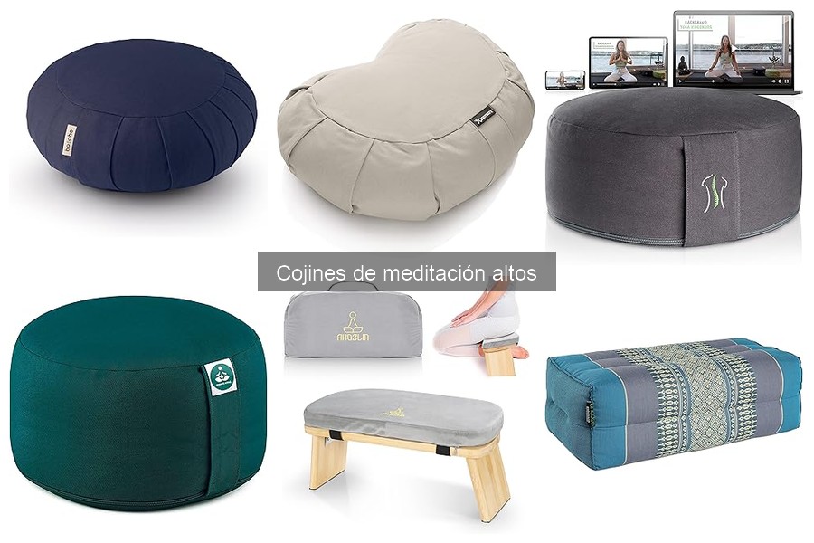Cojines de meditación altos vs. almohadas: ¿Cuál elegir?