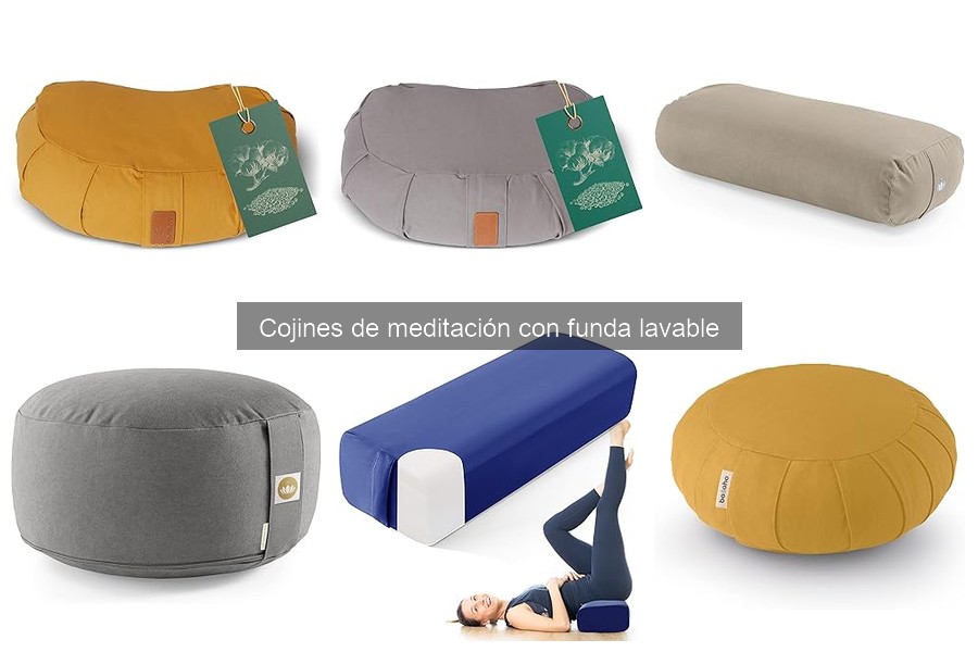 Cojines de meditación con funda lavable en oferta: ¡descúbrelos!
