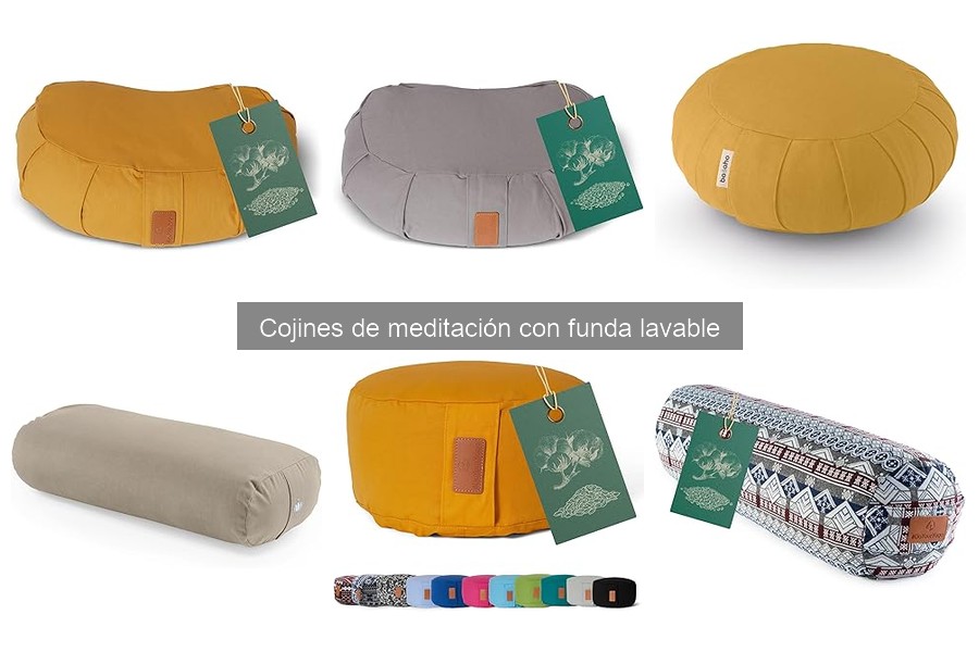 Cojines de meditación con funda lavable: ¿Son para todos?