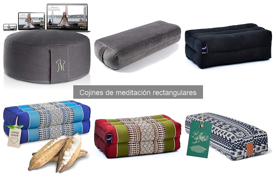 Cojines de meditación rectangulares: Definición y beneficios